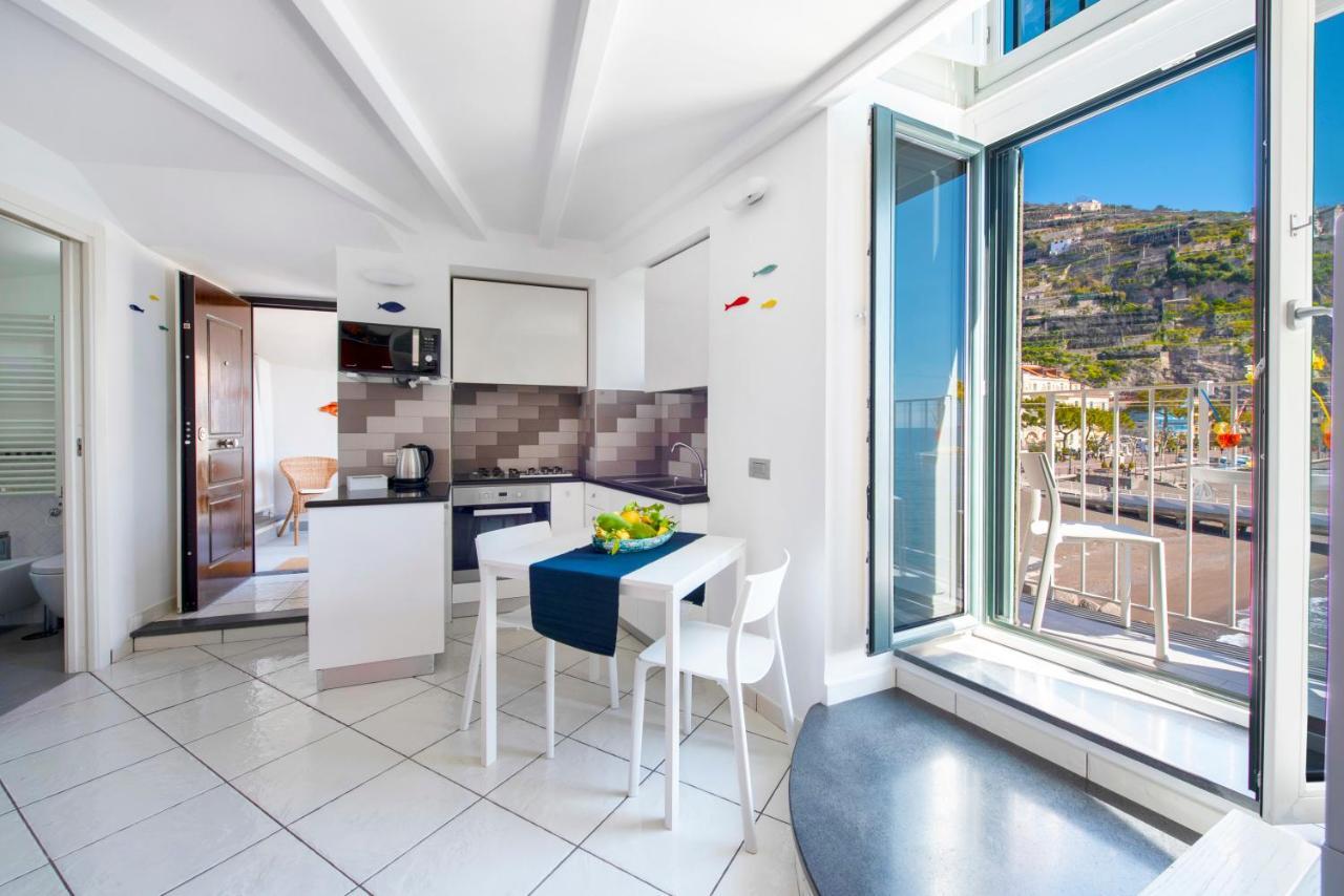 Appartement Il Nido Del Gabbiano à Minori Extérieur photo