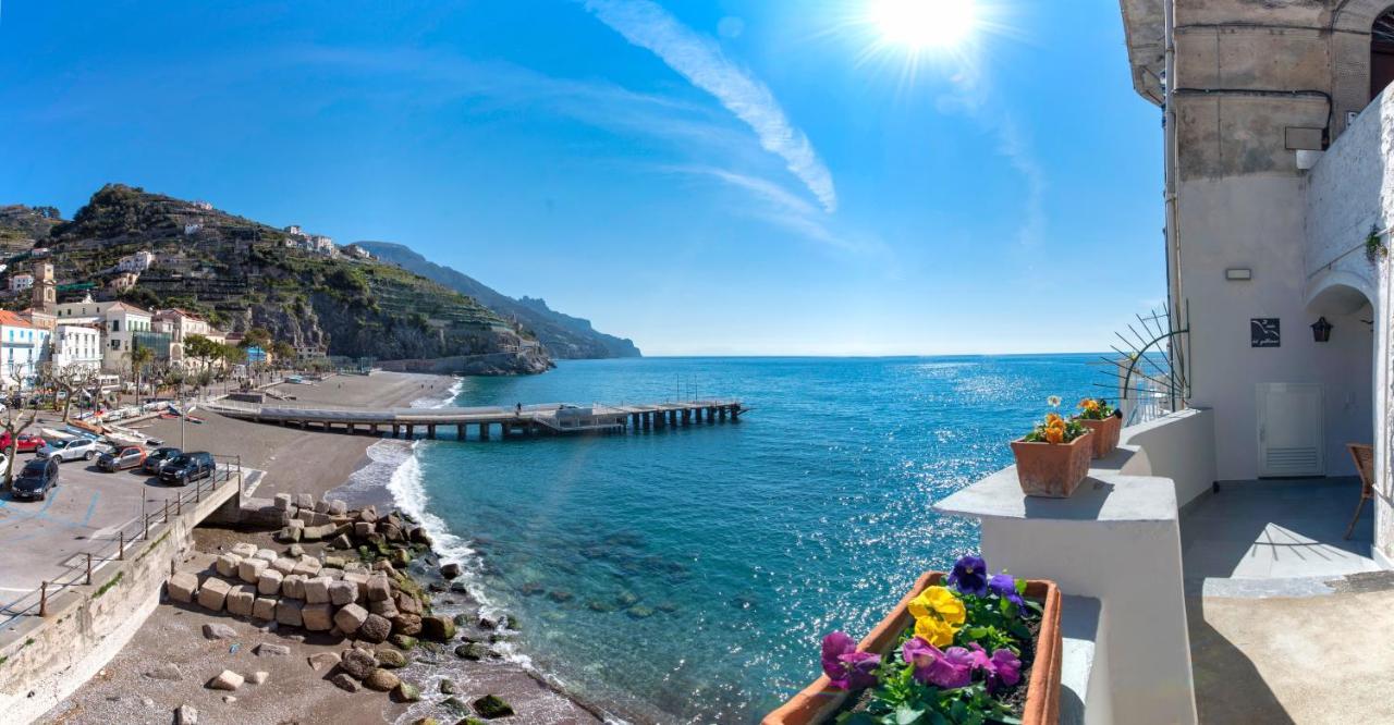 Appartement Il Nido Del Gabbiano à Minori Extérieur photo