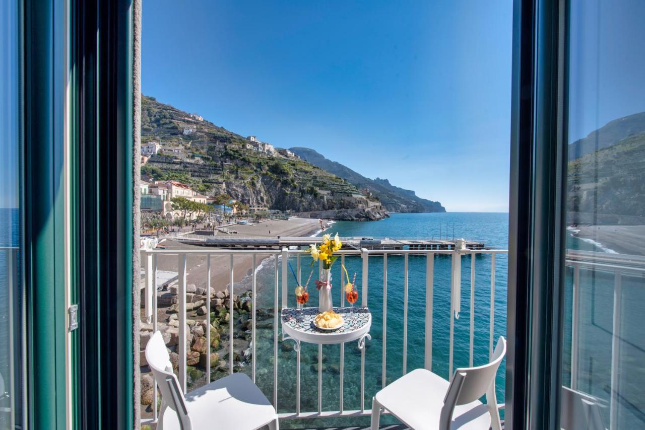 Appartement Il Nido Del Gabbiano à Minori Extérieur photo