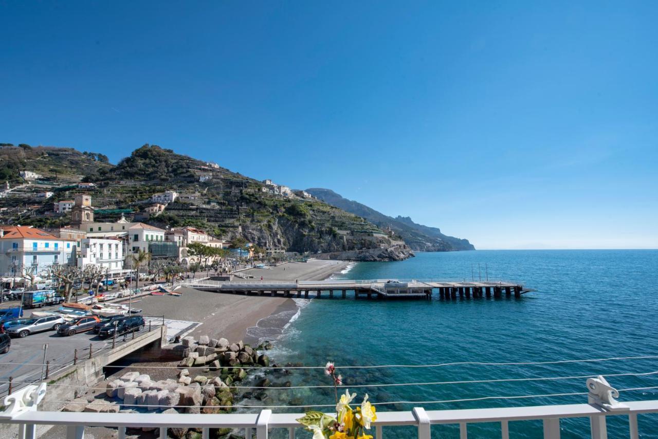 Appartement Il Nido Del Gabbiano à Minori Extérieur photo