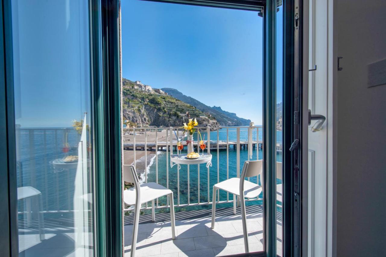 Appartement Il Nido Del Gabbiano à Minori Extérieur photo