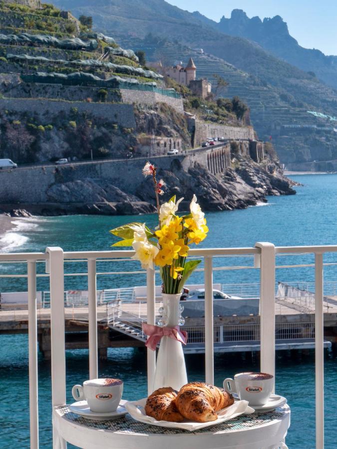 Appartement Il Nido Del Gabbiano à Minori Extérieur photo