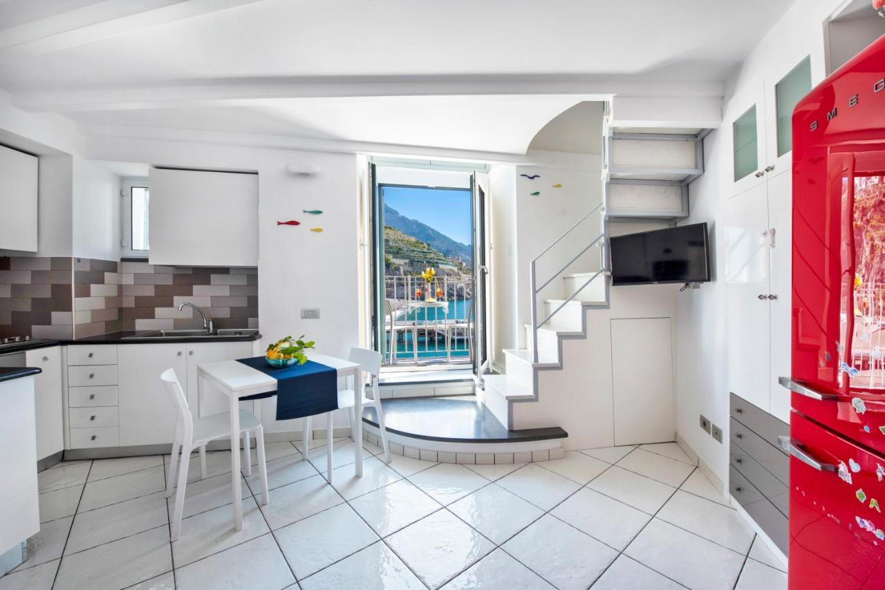 Appartement Il Nido Del Gabbiano à Minori Extérieur photo