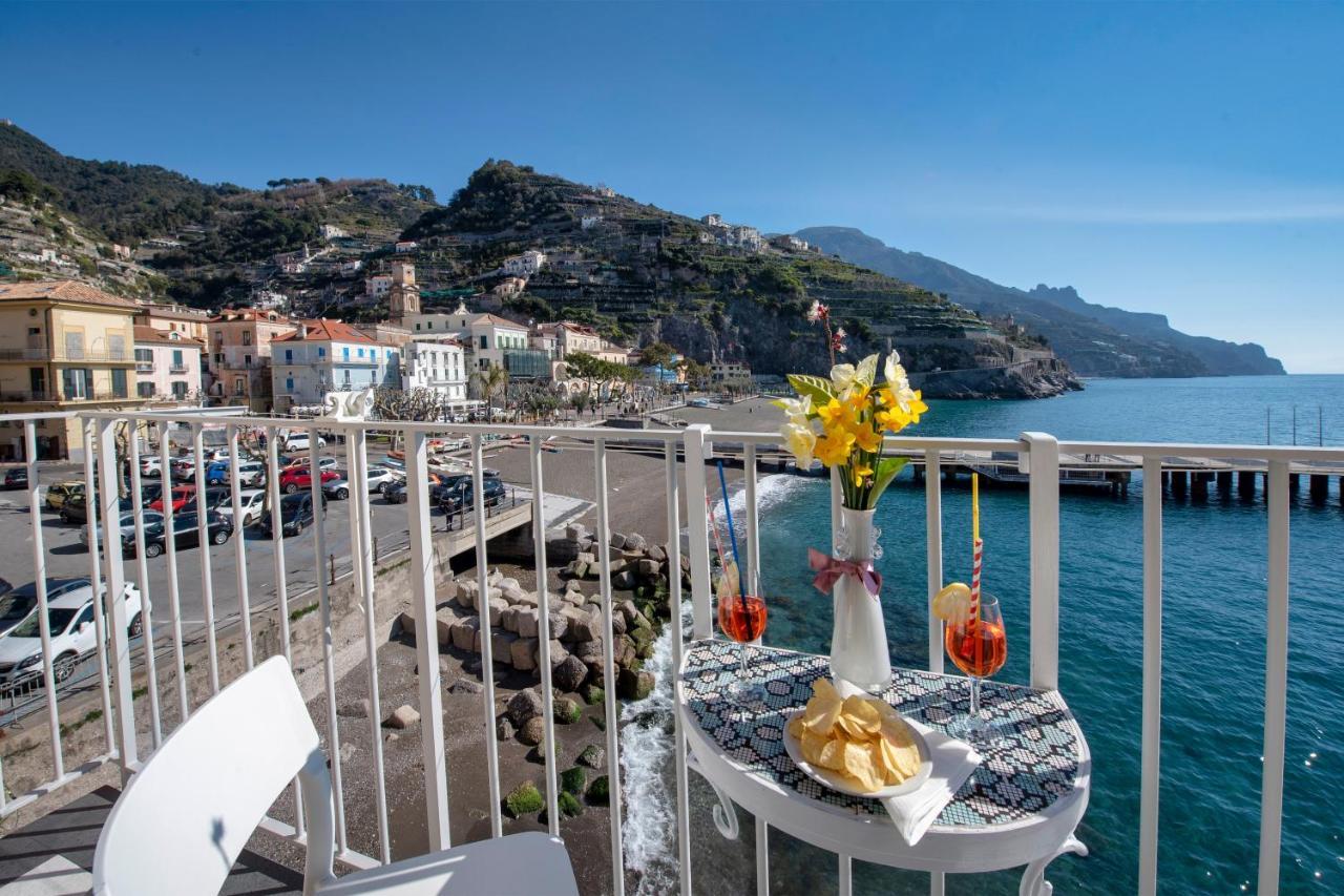 Appartement Il Nido Del Gabbiano à Minori Extérieur photo