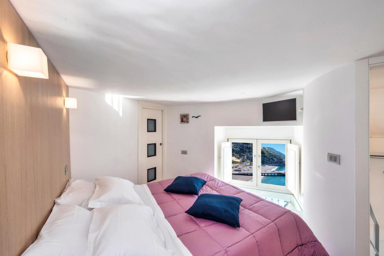 Appartement Il Nido Del Gabbiano à Minori Extérieur photo